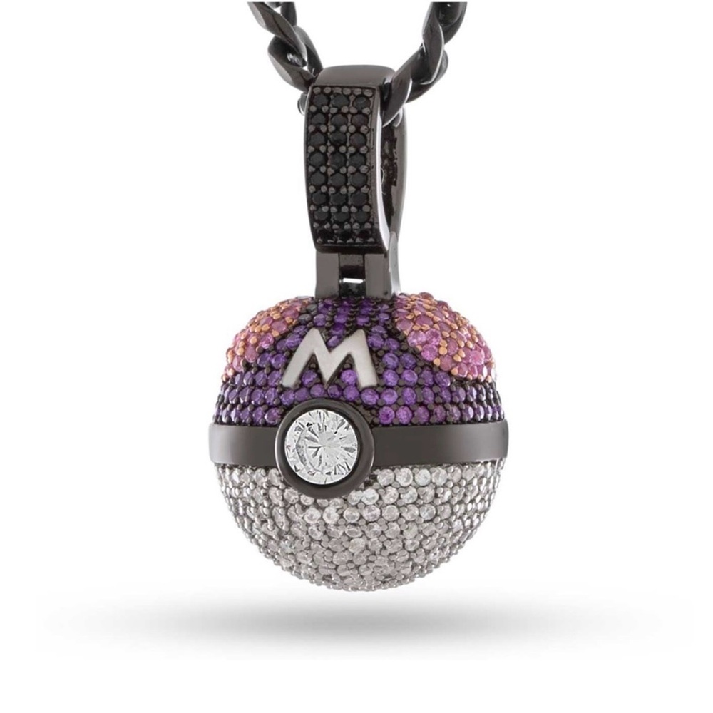Master Ball Necklace by King Ice